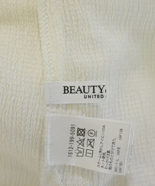 BEAUTY&YOUTH UNITED ARROWS（ビューティーアンドユースユナイテッドアローズ）ブラウス 白 サイズ:F レディース/2200625793112