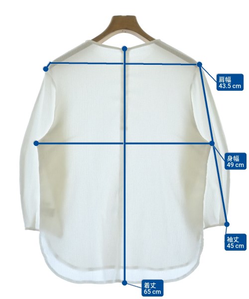 BEAUTY&YOUTH UNITED ARROWS（ビューティーアンドユースユナイテッドアローズ）ブラウス 白 サイズ:F レディース/2200625793112