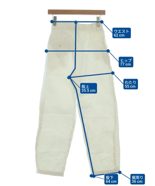 BEAUTY&YOUTH UNITED ARROWS（ビューティーアンドユースユナイテッドアローズ）チノパン 白 サイズ:S レディース/2200638465068