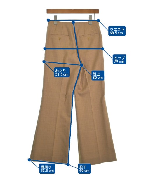 BEAUTY&YOUTH UNITED ARROWS（ビューティーアンドユースユナイテッドアローズ）スラックス ベージュ サイズ:S レディース/2200639274010