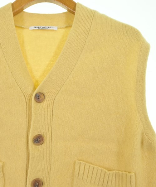 BEAUTY&YOUTH UNITED ARROWS（ビューティーアンドユースユナイテッドアローズ）ベスト 黄 サイズ:-(L位) レディース/2200624552031
