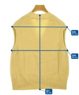BEAUTY&YOUTH UNITED ARROWS（ビューティーアンドユースユナイテッドアローズ）ベスト 黄 サイズ:-(L位) レディース/2200624552031