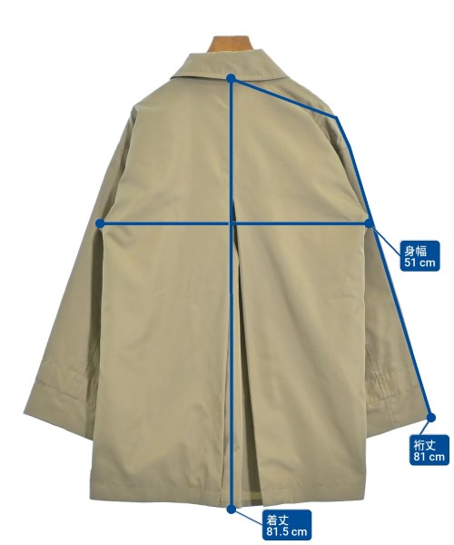 BEAUTY&YOUTH UNITED ARROWS（ビューティーアンドユースユナイテッドアローズ）ステンカラーコート ベージュ サイズ:F レディース/2200636710030