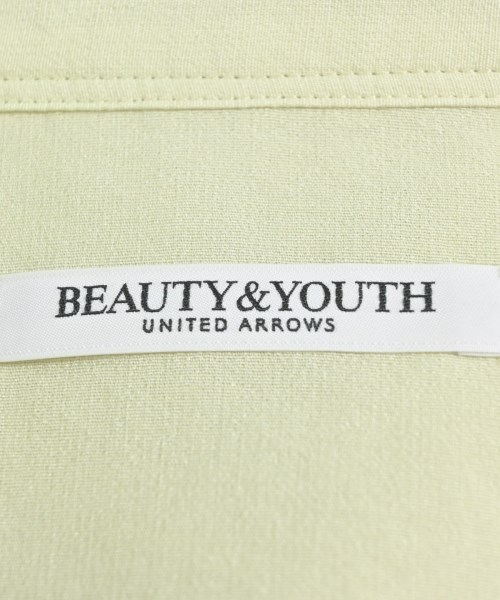 BEAUTY&YOUTH UNITED ARROWS（ビューティーアンドユースユナイテッドアローズ）カジュアルシャツ 黄 サイズ:F レディース/2200636710047