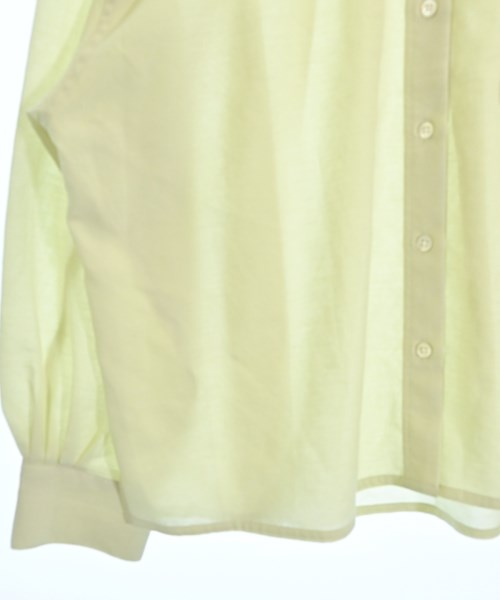 BEAUTY&YOUTH UNITED ARROWS（ビューティーアンドユースユナイテッドアローズ）カジュアルシャツ 黄 サイズ:F レディース/2200636710047