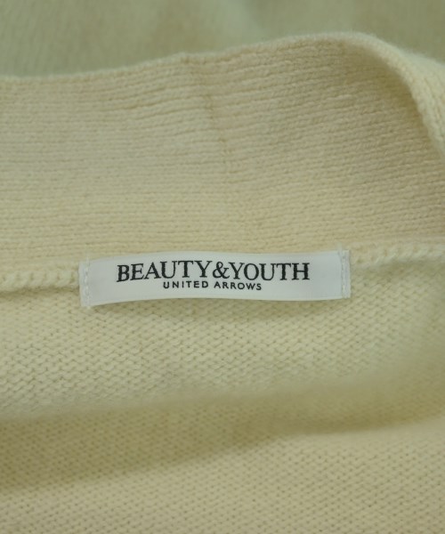 BEAUTY&YOUTH UNITED ARROWS（ビューティーアンドユースユナイテッドアローズ）カーディガン 白 サイズ:F レディース/2200628188076
