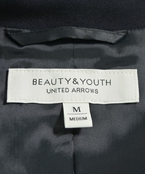 BEAUTY&YOUTH UNITED ARROWS（ビューティーアンドユースユナイテッドアローズ）ノーカラージャケット 紺 サイズ:M レディース/2200636632011