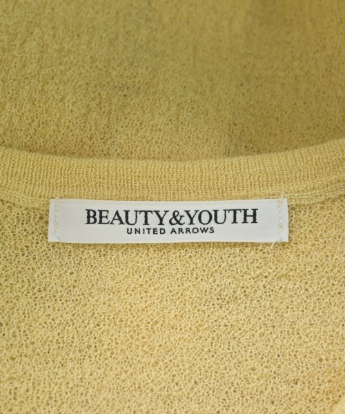 BEAUTY&YOUTH UNITED ARROWS（ビューティーアンドユースユナイテッドアローズ）カーディガン 黄 サイズ:-(XS位) レディース/2200622362045