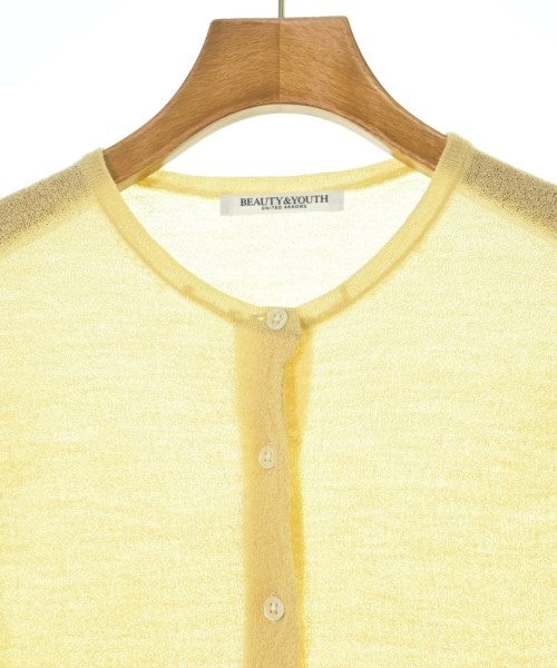 BEAUTY&YOUTH UNITED ARROWS（ビューティーアンドユースユナイテッドアローズ）カーディガン 黄 サイズ:-(XS位) レディース/2200622362045