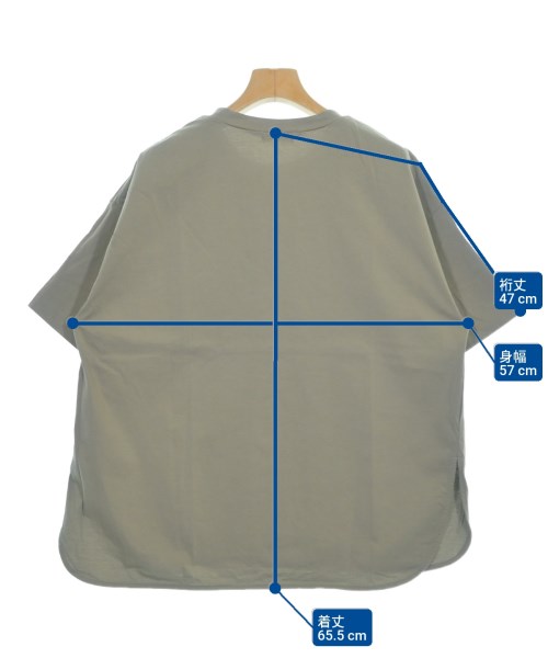 BEAUTY&YOUTH UNITED ARROWS（ビューティーアンドユースユナイテッドアローズ）Tシャツ・カットソー グレー サイズ:F レディース/2200625230051