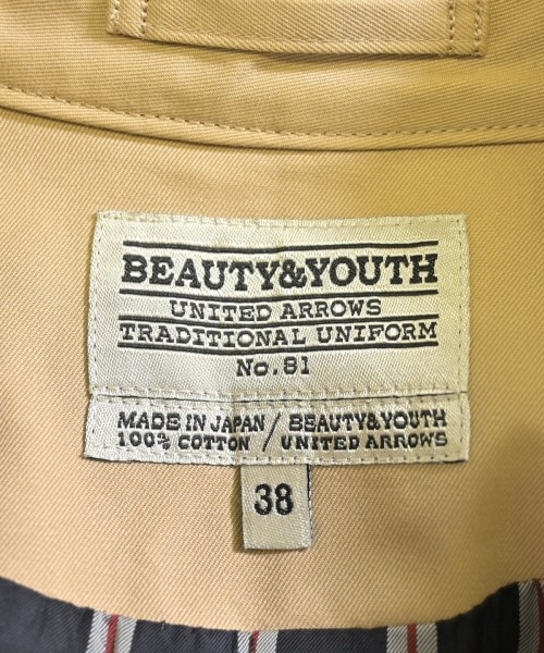 BEAUTY&YOUTH UNITED ARROWS（ビューティーアンドユースユナイテッドアローズ）トレンチコート ベージュ サイズ:38(M位) レディース/2200634492051
