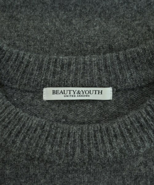 BEAUTY&YOUTH UNITED ARROWS（ビューティーアンドユースユナイテッドアローズ）ニット・セーター グレー サイズ:M レディース/2200640316075
