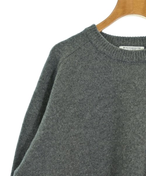 BEAUTY&YOUTH UNITED ARROWS（ビューティーアンドユースユナイテッドアローズ）ニット・セーター グレー サイズ:M レディース/2200640316075