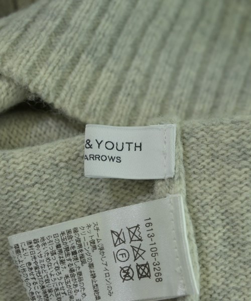 BEAUTY&YOUTH UNITED ARROWS（ビューティーアンドユースユナイテッドアローズ）ニット・セーター グレー サイズ:F レディース/2200640316082