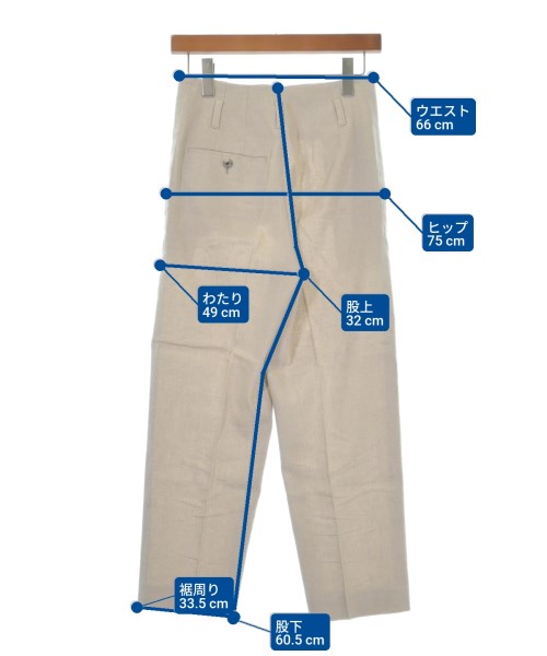 BEAUTY&YOUTH UNITED ARROWS（ビューティーアンドユースユナイテッドアローズ）スラックス ベージュ サイズ:S レディース/2200623827130