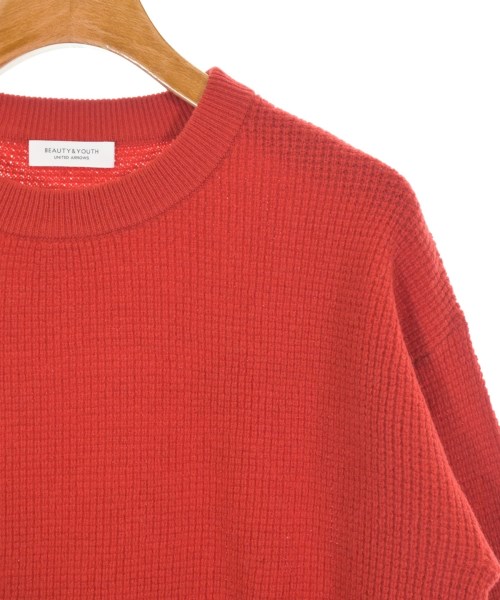 BEAUTY&YOUTH UNITED ARROWS（ビューティーアンドユースユナイテッドアローズ）ニット・セーター 赤 サイズ:F レディース/2200625471034