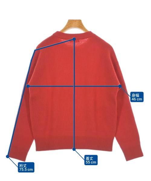 BEAUTY&YOUTH UNITED ARROWS（ビューティーアンドユースユナイテッドアローズ）ニット・セーター 赤 サイズ:F レディース/2200625471034