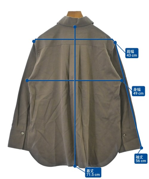 BEAUTY&YOUTH UNITED ARROWS（ビューティーアンドユースユナイテッドアローズ）カジュアルシャツ 茶 サイズ:-(M位) レディース/2200626492014