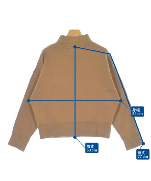 BEAUTY&YOUTH UNITED ARROWS（ビューティーアンドユースユナイテッドアローズ）スウェット 茶 サイズ:F レディース/2200628719034