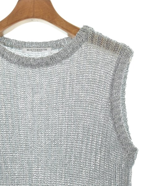 BEAUTY&YOUTH UNITED ARROWS（ビューティーアンドユースユナイテッドアローズ）ベスト シルバー サイズ:-(M位) レディース/2200641038013
