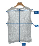 BEAUTY&YOUTH UNITED ARROWS（ビューティーアンドユースユナイテッドアローズ）ベスト シルバー サイズ:-(M位) レディース/2200641038013