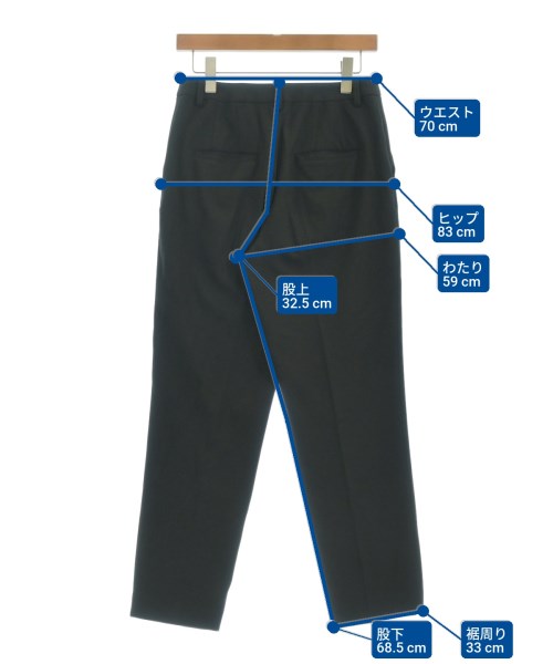 BEAUTY&YOUTH UNITED ARROWS（ビューティーアンドユースユナイテッドアローズ）スラックス 黒 サイズ:L レディース/2200631417217