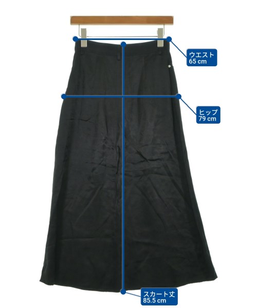 BEAUTY&YOUTH UNITED ARROWS（ビューティーアンドユースユナイテッドアローズ）ロング・マキシ丈スカート 黒 サイズ:S レディース/2200641303050