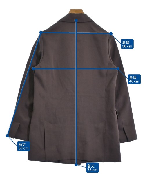 BEAUTY&YOUTH UNITED ARROWS（ビューティーアンドユースユナイテッドアローズ）カジュアルジャケット 茶 サイズ:M レディース/2200641332029