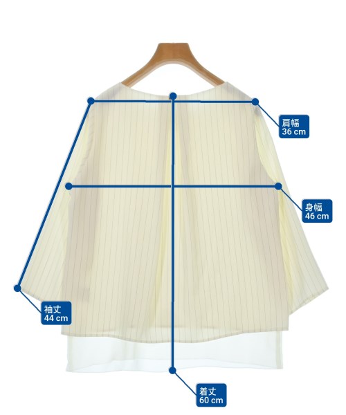 BEAUTY&YOUTH UNITED ARROWS（ビューティーアンドユースユナイテッドアローズ）ブラウス 白 サイズ:-(XL位) レディース/2200637691116