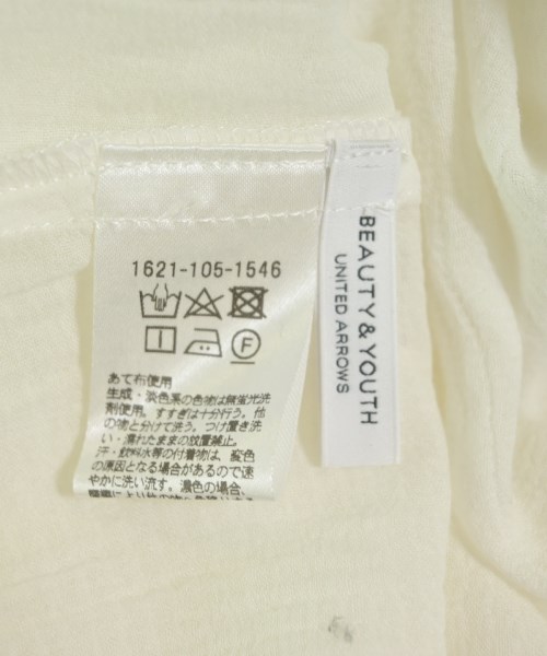 BEAUTY&YOUTH UNITED ARROWS（ビューティーアンドユースユナイテッドアローズ）ブラウス 白 サイズ:F レディース/2200628820075
