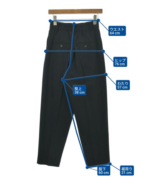 BEAUTY&YOUTH UNITED ARROWS（ビューティーアンドユースユナイテッドアローズ）スラックス 黒 サイズ:S レディース/2200640407025