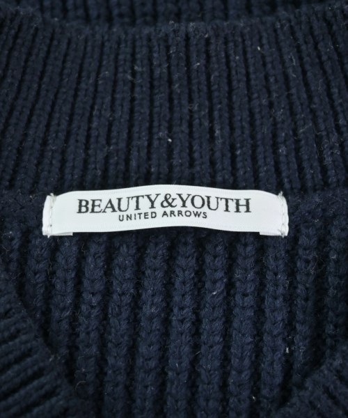 BEAUTY&YOUTH UNITED ARROWS（ビューティーアンドユースユナイテッドアローズ）ニット・セーター 紺 サイズ:F レディース/2200641371028