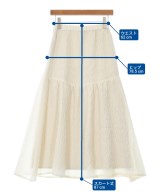 BEAUTY&YOUTH UNITED ARROWS（ビューティーアンドユースユナイテッドアローズ）ロング・マキシ丈スカート 白 サイズ:XS レディース/2200617513018