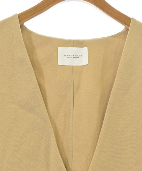 BEAUTY&YOUTH UNITED ARROWS（ビューティーアンドユースユナイテッドアローズ）ベスト ベージュ サイズ:F レディース/2200627826061