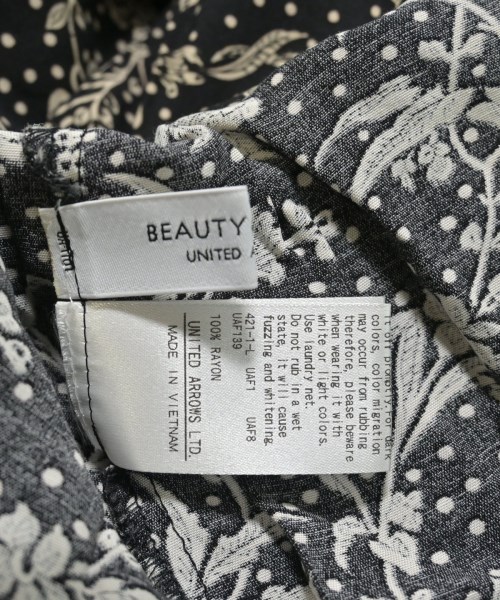 BEAUTY&YOUTH UNITED ARROWS（ビューティーアンドユースユナイテッドアローズ）カジュアルシャツ 黒 サイズ:F レディース/2200628049117