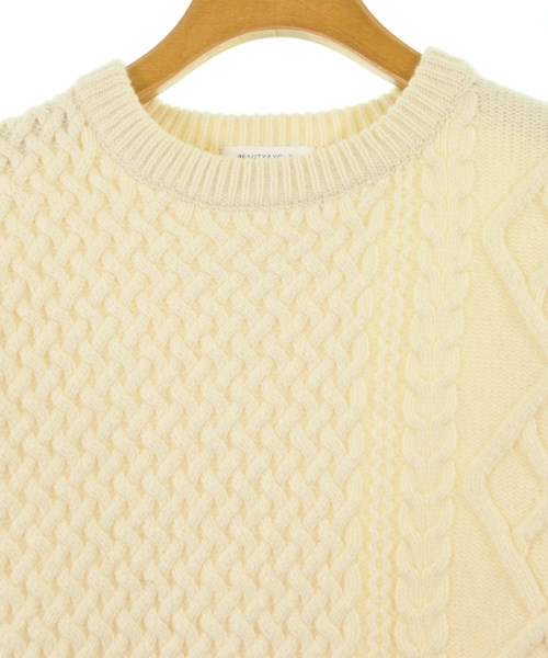 BEAUTY&YOUTH UNITED ARROWS（ビューティーアンドユースユナイテッドアローズ）ニット・セーター 白 サイズ:F レディース/2200631939030