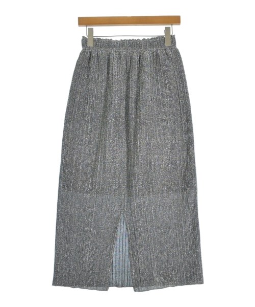 BEAUTY&YOUTH UNITED ARROWS（ビューティーアンドユースユナイテッドアローズ）ロング・マキシ丈スカート シルバー サイズ:S レディース/2200643031067