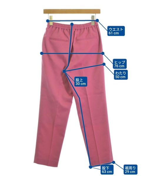 BEAUTY&YOUTH UNITED ARROWS（ビューティーアンドユースユナイテッドアローズ）スウェットパンツ ピンク サイズ:S レディース/2200637531023