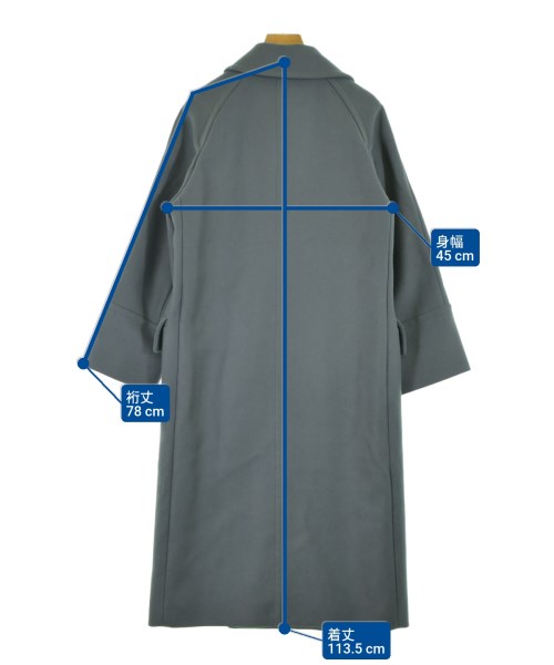 BEAUTY&YOUTH UNITED ARROWS（ビューティーアンドユースユナイテッドアローズ）チェスターコート グレー サイズ:S レディース/2200640858056