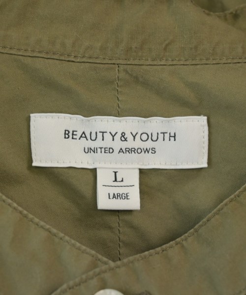 BEAUTY&YOUTH UNITED ARROWS（ビューティーアンドユースユナイテッドアローズ）カジュアルシャツ カーキ サイズ:L メンズ/2200631662051