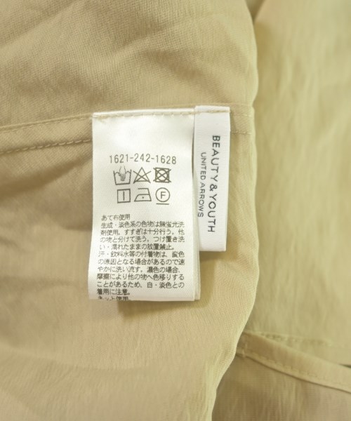 BEAUTY&YOUTH UNITED ARROWS（ビューティーアンドユースユナイテッドアローズ）ブラウス ベージュ サイズ:F レディース/2200641321054