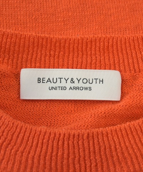 BEAUTY&YOUTH UNITED ARROWS（ビューティーアンドユースユナイテッドアローズ）ニット・セーター オレンジ サイズ:F レディース/2200643586048