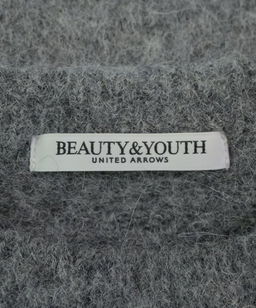 BEAUTY&YOUTH UNITED ARROWS（ビューティーアンドユースユナイテッドアローズ）ニット・セーター グレー サイズ:F レディース/2200634784026
