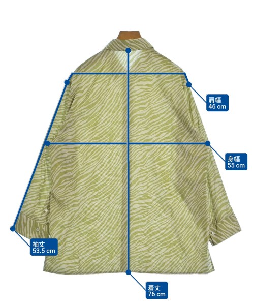 BEAUTY&YOUTH UNITED ARROWS（ビューティーアンドユースユナイテッドアローズ）カジュアルシャツ 緑 サイズ:F レディース/2200634999086