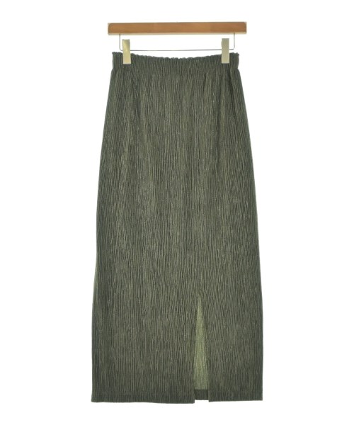 BEAUTY&YOUTH UNITED ARROWS（ビューティーアンドユースユナイテッドアローズ）ロング・マキシ丈スカート カーキ サイズ:S レディース/2200635350053