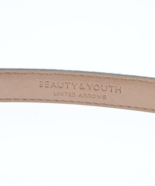 BEAUTY&YOUTH UNITED ARROWS（ビューティーアンドユースユナイテッドアローズ）ベルト 緑 サイズ:- レディース/2200633331108