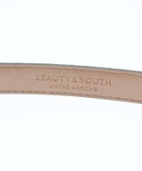 BEAUTY&YOUTH UNITED ARROWS（ビューティーアンドユースユナイテッドアローズ）ベルト 緑 サイズ:- レディース/2200633331108