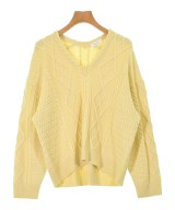 BEAUTY&YOUTH UNITED ARROWS（ビューティーアンドユースユナイテッドアローズ）ニット・セーター 黄 サイズ:F レディース/2200633448042