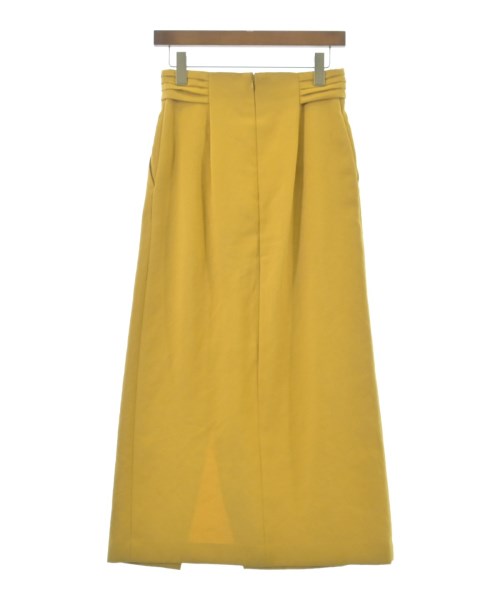 BEAUTY&YOUTH UNITED ARROWS（ビューティーアンドユースユナイテッドアローズ）ロング・マキシ丈スカート 黄 サイズ:M レディース/2200644453141