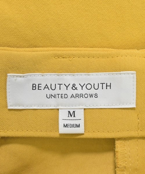 BEAUTY&YOUTH UNITED ARROWS（ビューティーアンドユースユナイテッドアローズ）ロング・マキシ丈スカート 黄 サイズ:M レディース/2200644453141